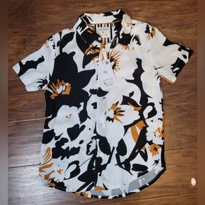 Denim & FLower Ricky Singh Boys Button Down Shirt Size S 5/6